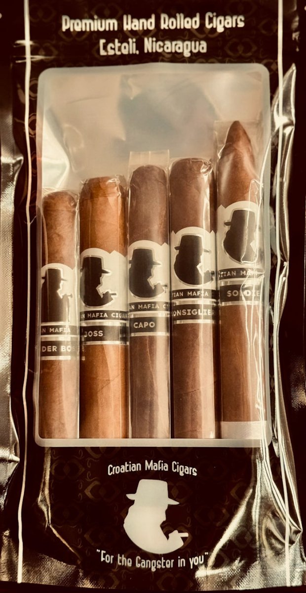 Croatian Mafia Cigars Sampler - 5 Cigars Total