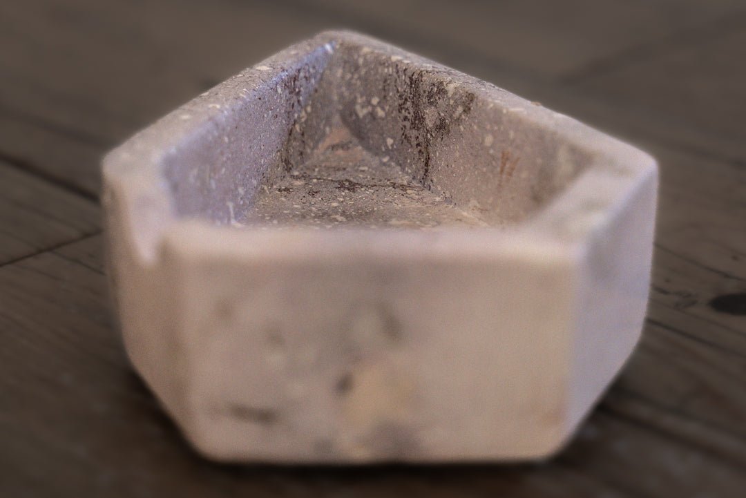 Hand Carved Stone Cigar Ashtray (Small) #5