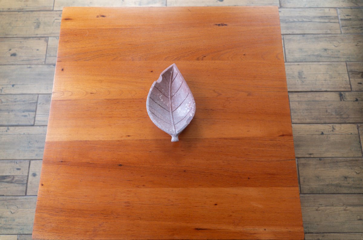 Hand Carved Stone Tobacco Leaf Cigar Ashtray (Extra Large) #6