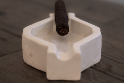 Hand Carved Stone Cigar Ashtray (Small) #3